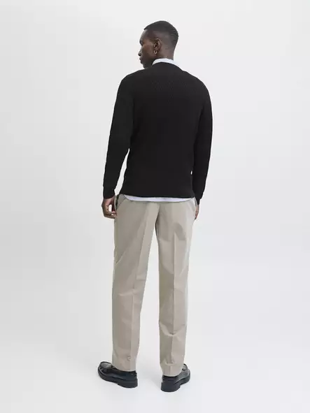 Jack&Jones Tröja JPRBLAREAGAN svart - Stickat för herrar - 139315 - 2