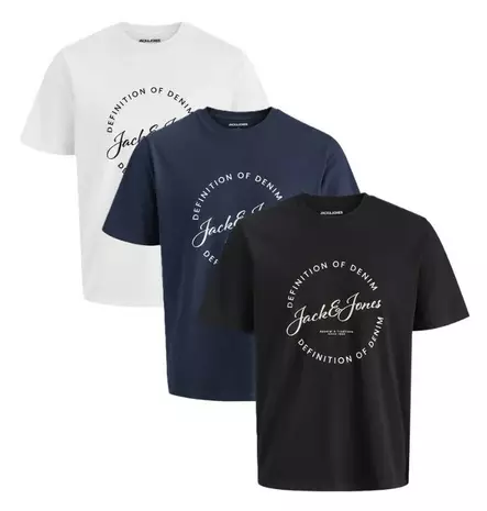 Jack&Jones Herr T-shirt Grayson Tee Crew - T-shirts för herrar - 140315 - 1