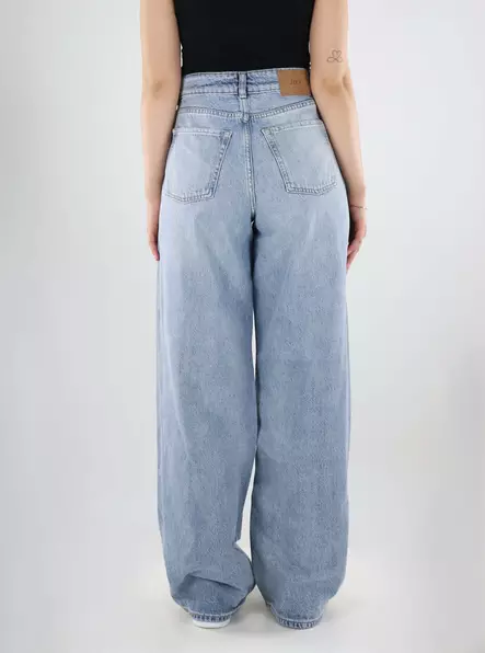 JJXX damjeans med vida ben JXTOKYO Wide HW ljusblå denim - Jeans för damer - 140115 - 2