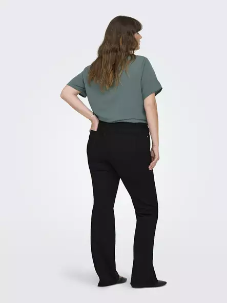 Only Carmakoma Jeans hw svart - Jeans för damer - 138995 - 2