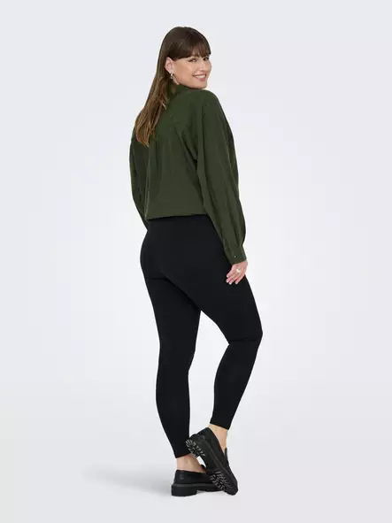 Only Carmakoma Plus size dam leggings Time svart - Leggings - 126615 - 2