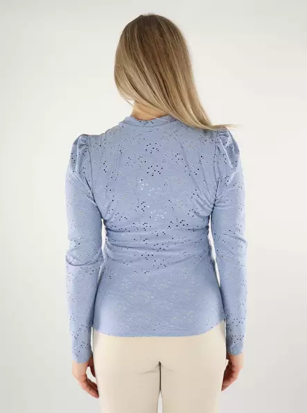 Only damskjorta Life Puff tempest - Långärmade tröjor för  damer - 137585 - 2