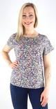 JDY T-Shirt Piper svart/lavendula - T-shirts för damer - 132975 - 1