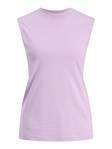 JJXX dam stretchig topp Alvira slim lilac - Toppar för damer - 130725 - 1