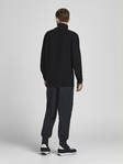 Jack & Jones herr stickad polotröja Wind rollneck, svart, naturvit - Stickat för herrar - 129805 - 5