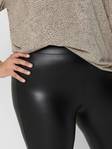 Only Carmakoma Plus size dam leggings Rool coated svart - Leggings - 126685 - 3