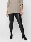 Only Carmakoma Plus size dam leggings Rool coated svart - Leggings - 126685 - 1
