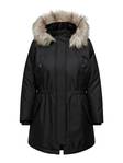 Only Carmakoma dam Plus size Parkas Irena svart - Parkas för damer - 131955 - 3