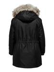 Only Carmakoma dam Plus size Parkas Irena svart - Parkas för damer - 131955 - 4