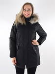 Only Iris Fur parka kappa för dam svart - Parkas för damer - 134925 - 1