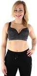 Only Play vadderade sport-bh med bygel Martine, svart, grå - Sport-bh - 117935 - 2
