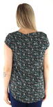 Only T-Shirt Vic Balsam green/fall ditsy - T-shirts för damer - 133865 - 2