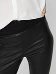 Only leggings med stretch Star faux svart - Leggings - 129485 - 3