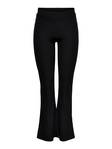 Only dam ribbad byxor Emma Flared svart - Byxor för damer - 130355 - 3