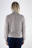 Only dam tröja Pella dusky green/ditsy - Långärmade tröjor för damer - 130035 - 2