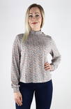 Only dam tröja Pella dusky green/ditsy - Långärmade tröjor för damer - 130035 - 1
