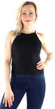 Pieces Top Ostina rem svart - Toppar för damer - 133495 - 1