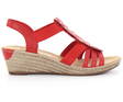 Rieker Sandaler 62436-33 röd - Rieker sandals - 125795 - 1