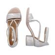 Rieker festsandaler för dam 64654-40 silver - Rieker sandals - 135795 - 4