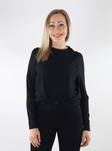 Vila Paulina damskjorta svart - Långärmade tröjor för damer - 134875 - 1
