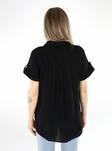 Vero Moda dam t-shirt Bumpy Shirt svart - T-shirts för damer - 135955 - 2