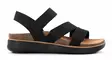 Skechers damsandaler 163252/BLK LIFTED COMFORT svart - Skechers sandaler - 136435 - 1