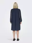 Only Carmakoma plus size klänning V-Neck Naval Academy - Klänningar och tunikor - 136795 - 2