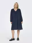 Only Carmakoma plus size klänning V-Neck Naval Academy - Klänningar och tunikor - 136795 - 1
