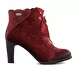 Laura Vita ankelboots dam Alcbaneo 427 Rouge - Stövletter och kängor för damer - 137385 - 1