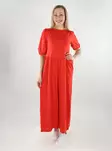 Vila midiklänning VISUMMERA 2/4 Midi vallmoröd - Klänningar och tunikor - 138165 - 1