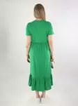 Only ekologisk bomullsklänning ONLMAY Peplum grönt bi - Klänningar och tunikor - 138205 - 2