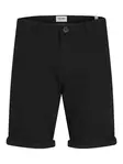 Jack&Jones herr chinoshorts JPSTBOWIE Enfärgade svarta - Shorts och capribyxor för herrar - 138765 - 7
