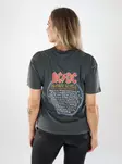 JJXX dam t-shirt JJXXACE RLX mörkgrå/AC-DC - T-shirts för damer - 139215 - 1