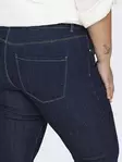Only Carmakoma Plussize Jeans Thunder flared mörkblå - Jeans för damer - 140665 - 3