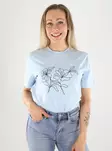 Vila t-shirt nantucket breez/flower - T-shirts för damer - 140965 - 1