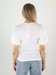 Pieces t-shirt i klarvit - T-shirts för damer - 141195 - 2