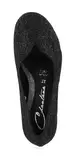 Chantana pumps med bred läst 660-82 svart/spets - Klackskor och pumps - 139305 - 3