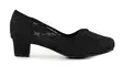 Chantana pumps med bred läst 660-82 svart/spets - Klackskor och pumps - 139305 - 1