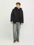 Jack&Jones parka kappa för herr Construct svart - Jackor och parkas för herrar - 137465 - 2