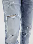 Jack&Jones slitna jeans för herr Original 152 blå denim - Jeans för herrar - 138045 - 6