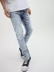 Jack&Jones slitna jeans för herr Original 152 blå denim - Jeans för herrar - 138045 - 5