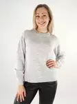 JDY damtröja O-Neck ljusgrå - Stickat för damer - 137365 - 1