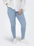 Only Carmakoma dam jeans i plusstorlek Thunder Reg Push Up ljusblå denim - Jeans för damer - 137755 - 3