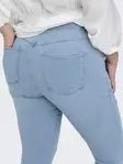Only Carmakoma dam jeans i plusstorlek Thunder Reg Push Up ljusblå denim - Jeans för damer - 137755 - 6