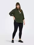Only Carmakoma Plus size dam leggings Time svart - Leggings - 126615 - 1