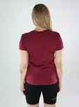 Only Play dam t-shirt vinröd - Sport T-shirts för damer - 138895 - 2