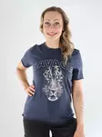 Only tryckt t-shirt Life total eclipse/staycay - T-shirts för damer - 138825 - 1