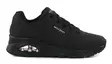 Skechers damsneakers 73690/BBK UNO - STAND ON AIR svart - Skechers sneakers - 140275 - 3