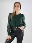 Vero Moda damskjorta Detalj tallskog - Långärmade tröjor för  damer - 139765 - 1
