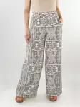 Vero Moda casualbyxor VMMENNY Wide oatmeal/tenna - Byxor för damer - 138455 - 1